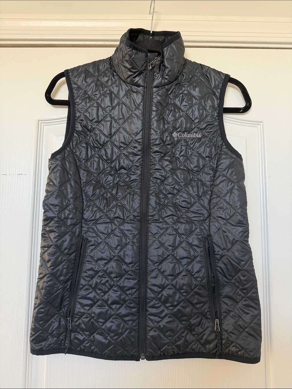 Columbia Omni Heat Women's Black Quilted Packable Vest